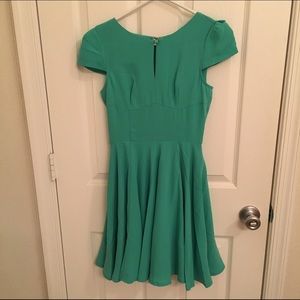 Lulu's Jade Green Dress