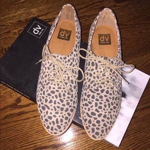 Dolce Vita Cheetah Print Oxfords