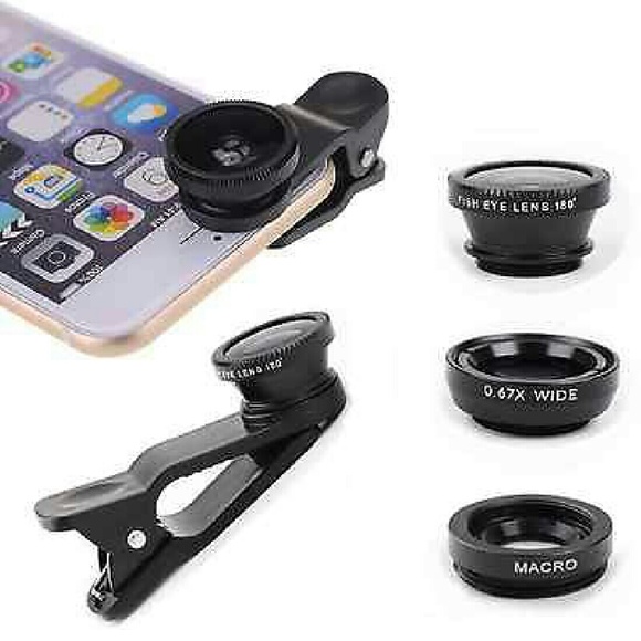 3 in1 Fish Eye + Wide Angle iPhone