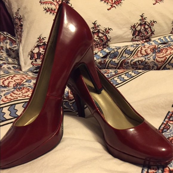 Dark Red Heels