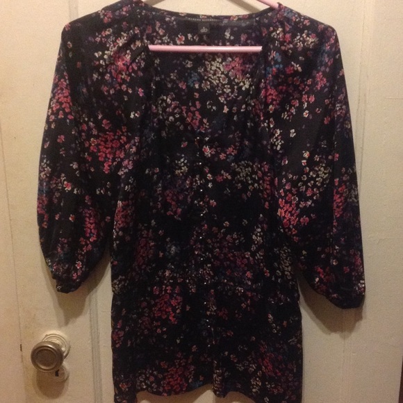 Banana republic silk blouse