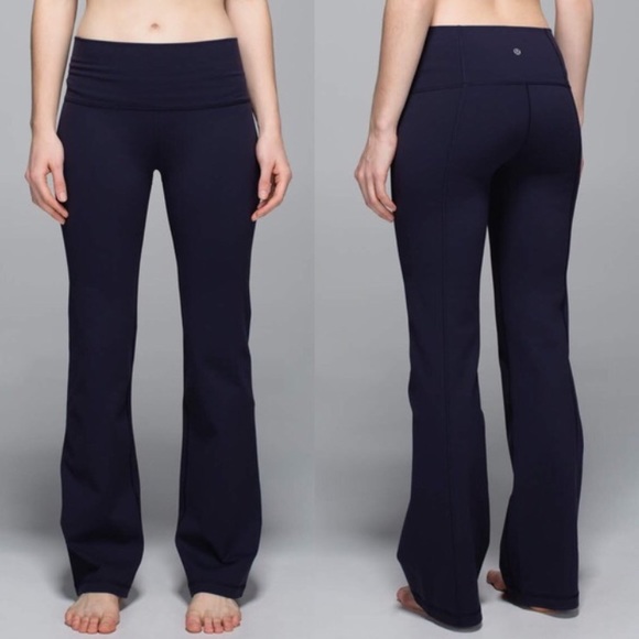 Lululemon REVERSIBLE Black Yoga Pants