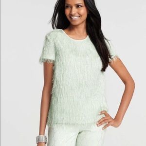 Ann Taylor mint green top