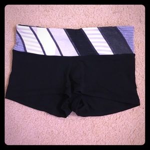 Lulu lemon striped shorts