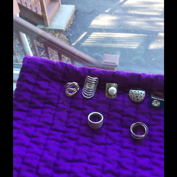 8 never worn rings