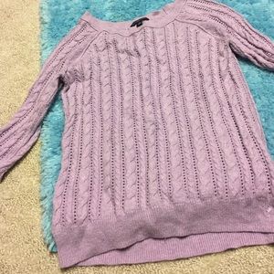 Lavender American eagle sweater