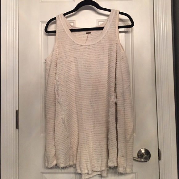 Free People Open Shoulder Sweater