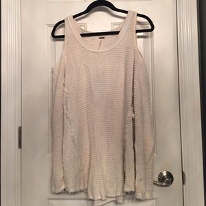 Free People Open Shoulder Sweater