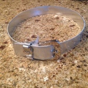 Michael Kors Silver Belt