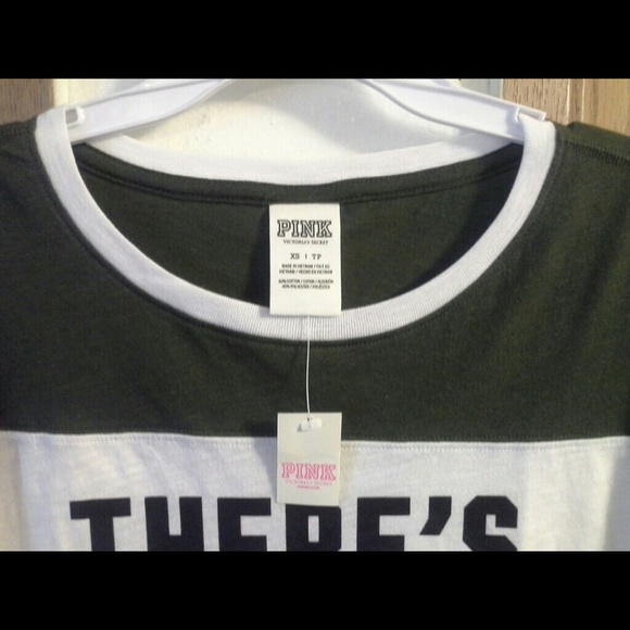 ☆FINAL PRICE☆ Pink T-shirt with cute saying - Picture 2 of 2