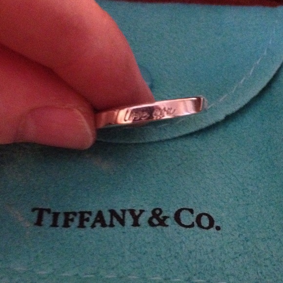 Tiffany &Co "I love you" ring SIZE:5