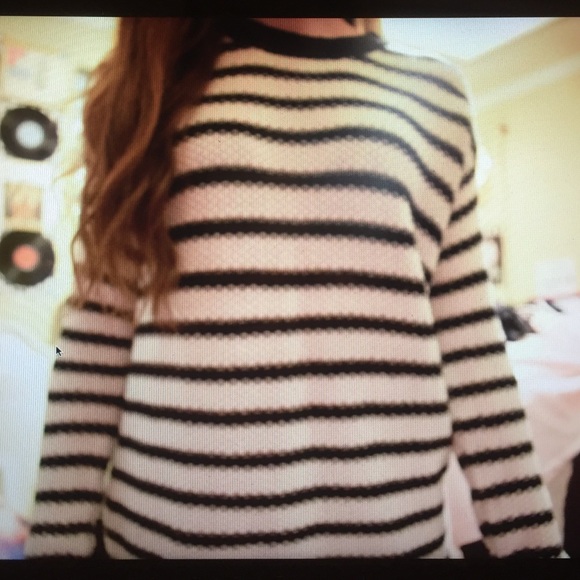 Black & White Striped Sweater