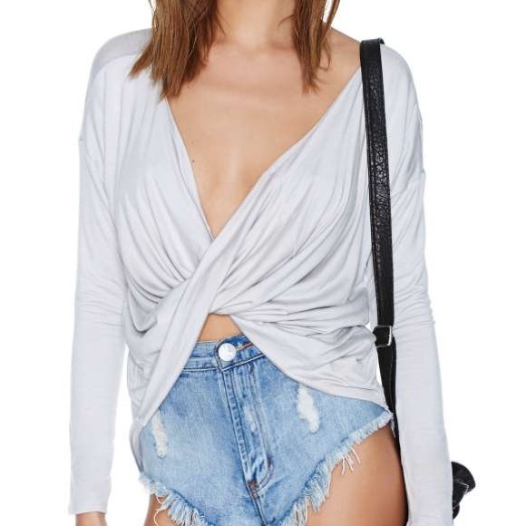 Nastygal twist top