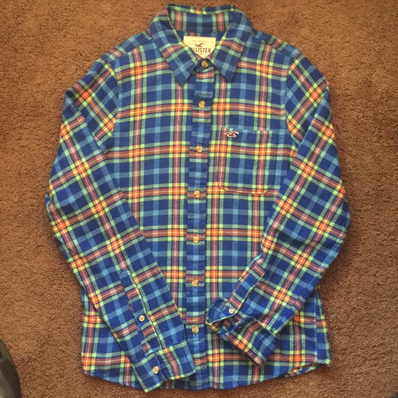 Hollister flannel 🔴SOLD🔴