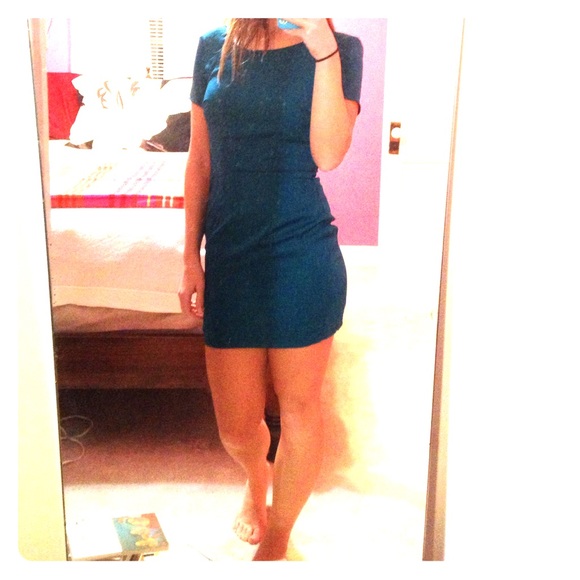 Tobi Dark Teal Dress