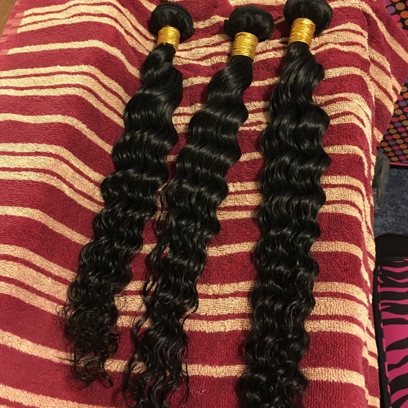 18" inch bundle of curly hair