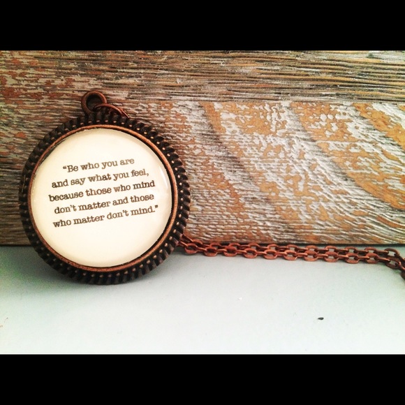 Dr. Seuss pendant necklace