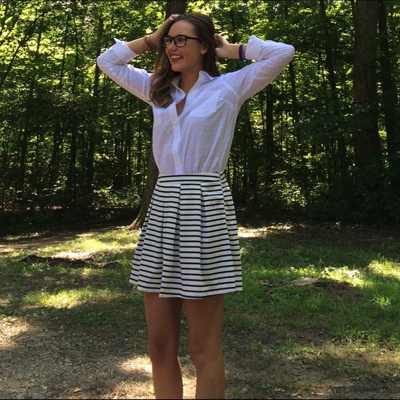 Striped skirt