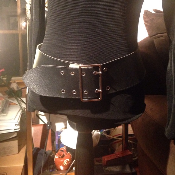 Pirate belt/ big black belt