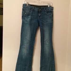 Express ReRock Stretch Boot Leg Jeans