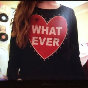 "What Ever" Sweater