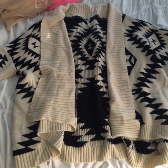patterned sweater
