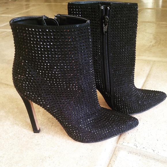 Studded Rhinestone heels