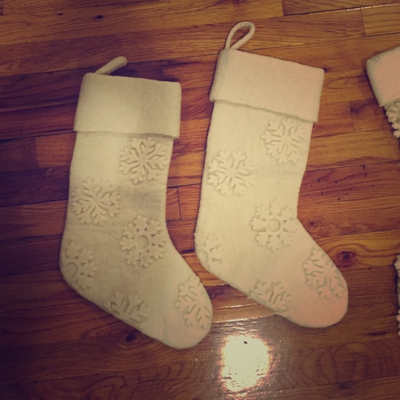 West Elm Stockings