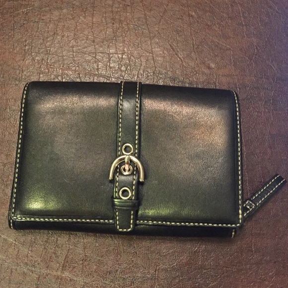 Coach Black Leather wallet