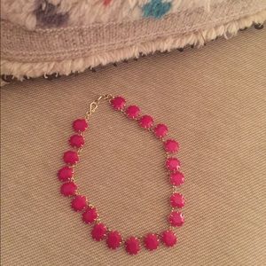 Fuschia Stone Necklace
