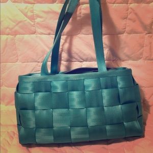 Authentic Harvey's seatbelt large tote bag