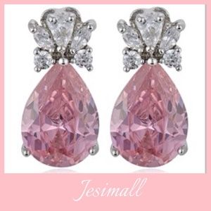 EARRINGS DANGLE In pretty pink