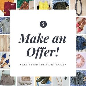 🕑 Don't wait for a sale, make an offer! 🕖