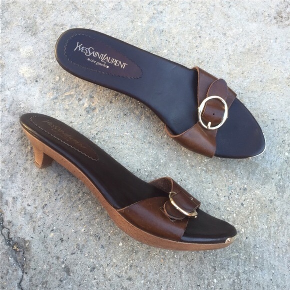 yves saint laurent slippers