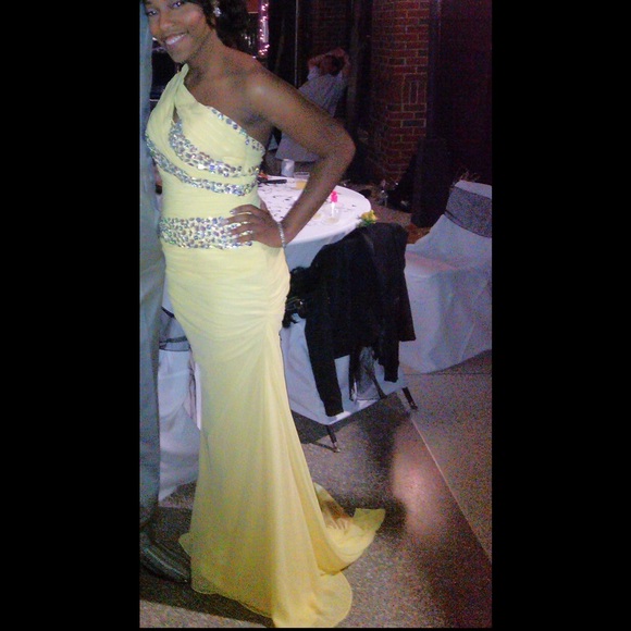 Yellow Prom Dress