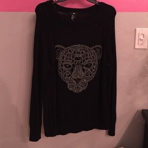 Black H&M Panther Sweater