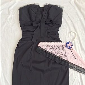 Xscape Strapless Cocktail Dress