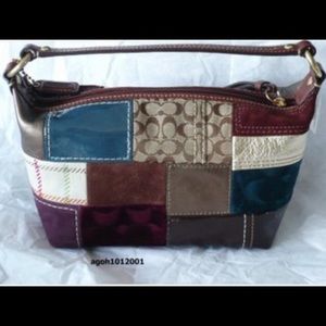 Coach Holiday Patchwork Small Bag