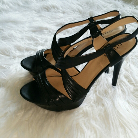 black strappy heels sale