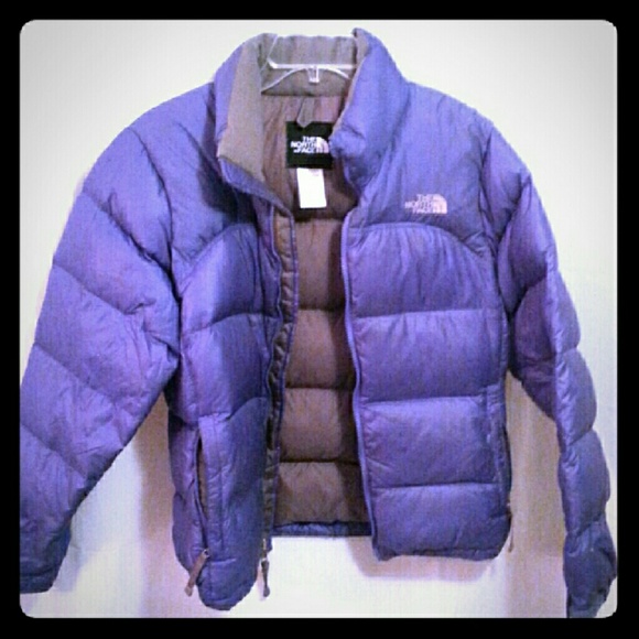 North Face purple women's medium jacket
