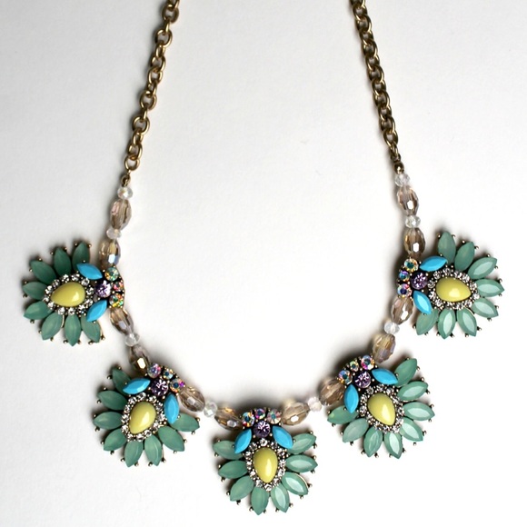 Jewelry - The "Delia" Rhinestone Statement Necklace