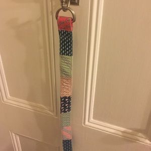 Vineyard Vines patchwork belt