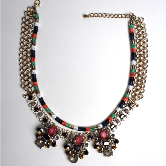 A-List Jewelry Jewelry - The "Behati" Rhinestone Statement Necklace