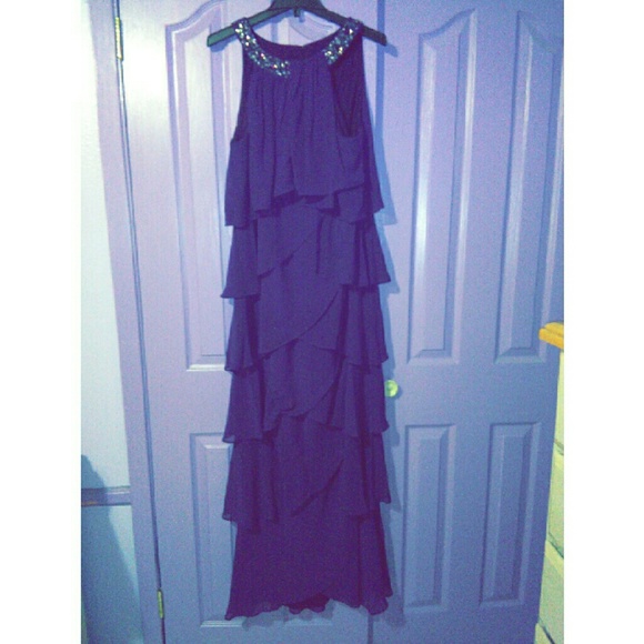 Purple Gown Classy