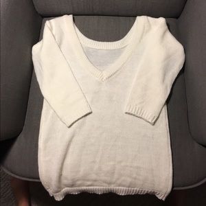 Cream Brandy Melville Sweater
