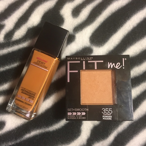 Maybelline Other - Maybelline Fit Me Liquid & Powder Foundation