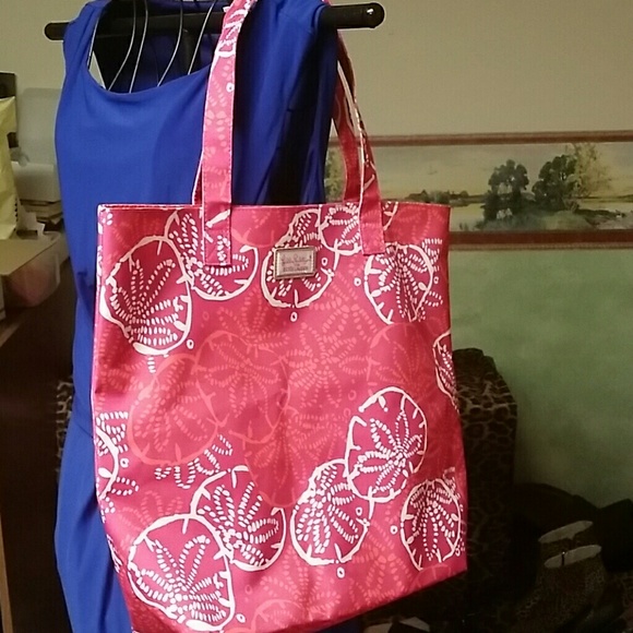 Lilly Pulitzer large nylon tote bag