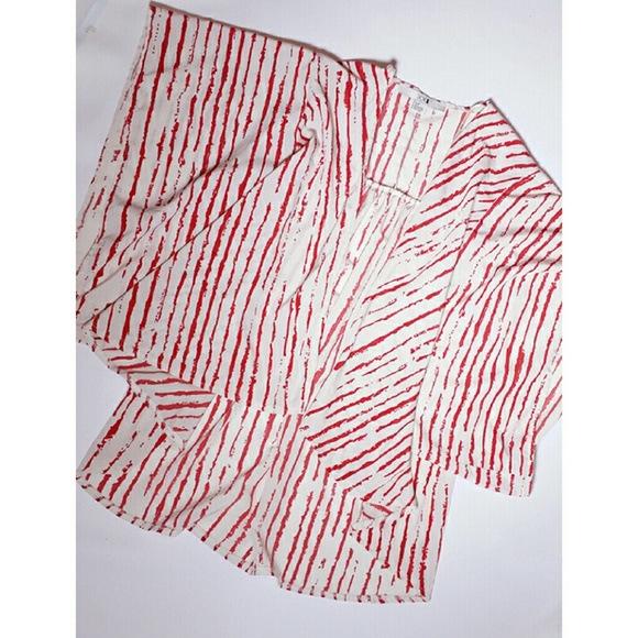 Stripe kimono