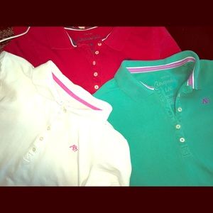 (3) Aeropostale Polos