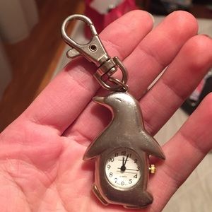 Silver Penguin Watch